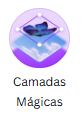 Ícone "Camadas Mágicas" do Canva